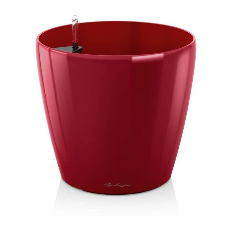 Lechuza - Pot De Fleur Lechuza Classico Premium 60 - Kit Complet, Rouge Scarlet Brillant - Image 1