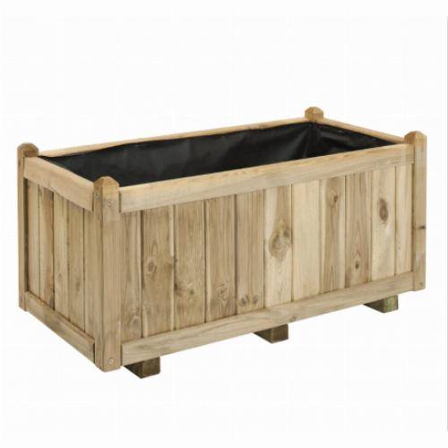 Jardipolys - Bac rectangulaire VENDÔME 100 - 113L - 92 x 46 x 43 Jardipolys - Image 2