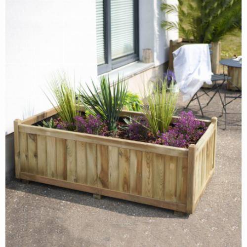 Jardipolys - Bac rectangulaire VENDÔME 100 - 113L - 92 x 46 x 43 Jardipolys - Image 3