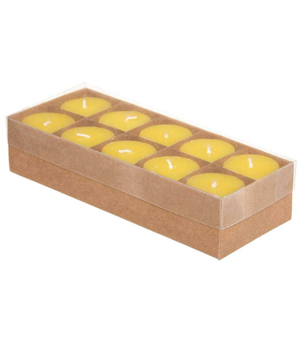 Lot de 10 Bougies Parfumées à la Citronnelle - Image 2