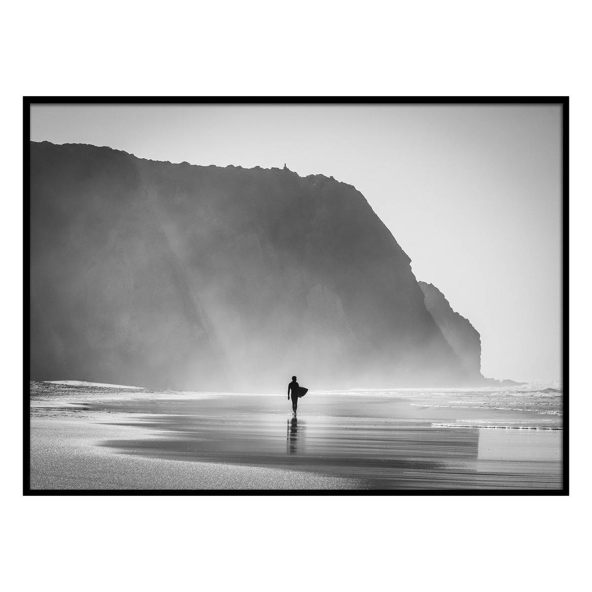 Atmosphera - Toile imprimée "Bianca" 50x70cm - Atmosphera Créateur d'intérieur - Image 1
