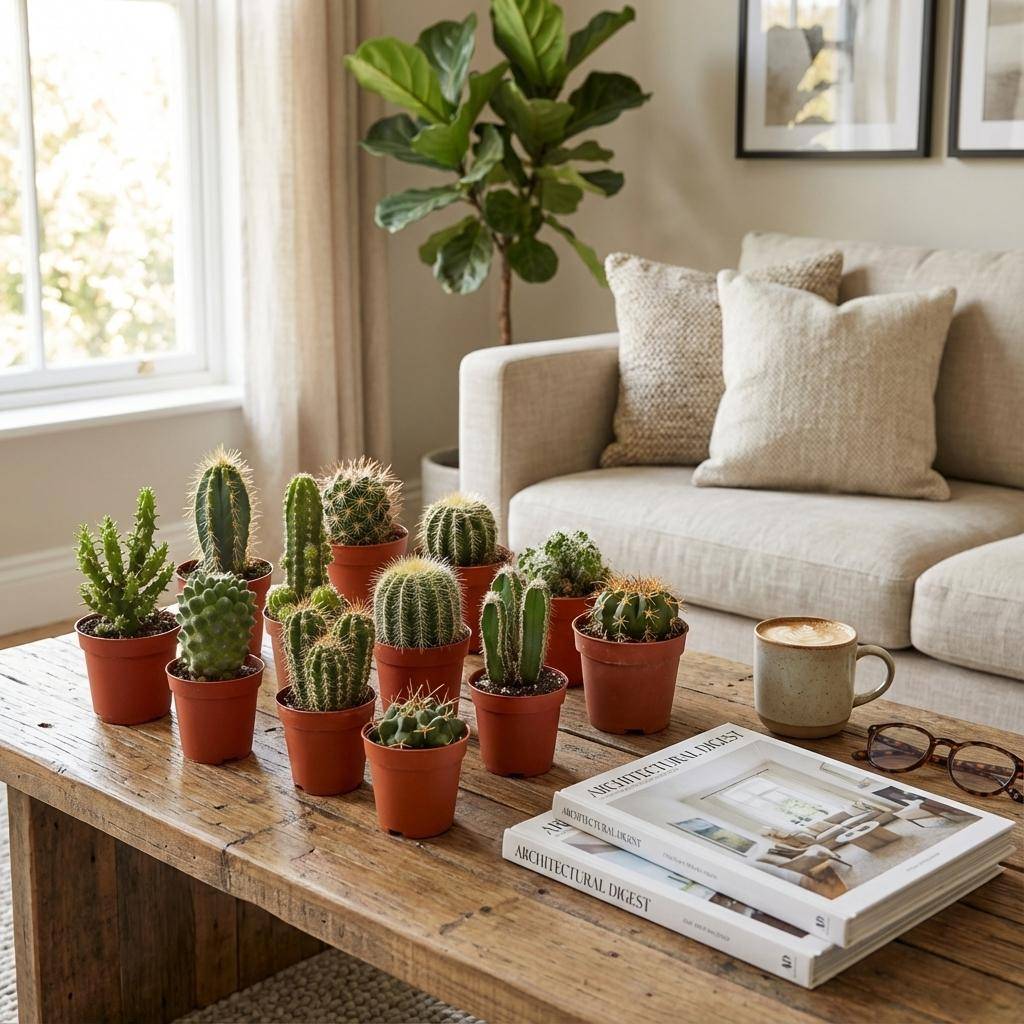 Mini Set de Cactus - D5 H10cm - Image 1