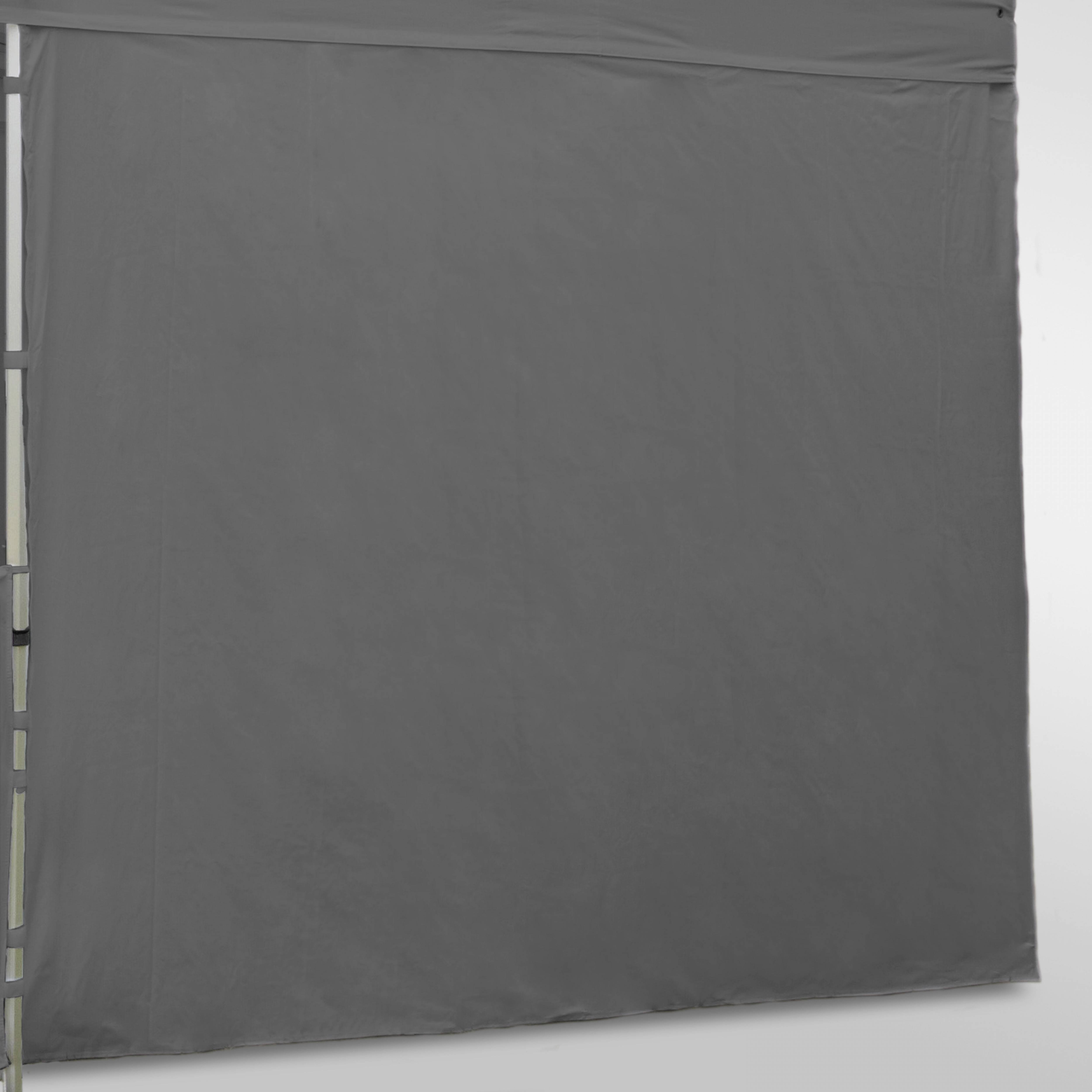 Oviala - Mur plein pour tente pliante pro 40mm 4,5m Gris - Oviala - Image 2