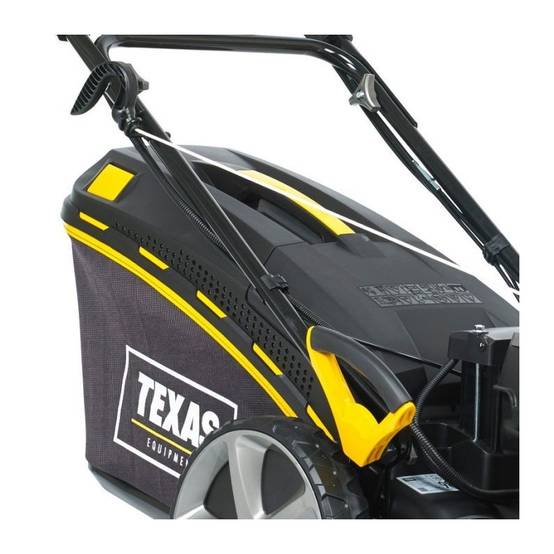 Tondeuse thermique tractée 173 cc 4,3cv démarrage électrique 51cm coupe mulching pack accessoires TEXAS RL515TR/WE - Image 7