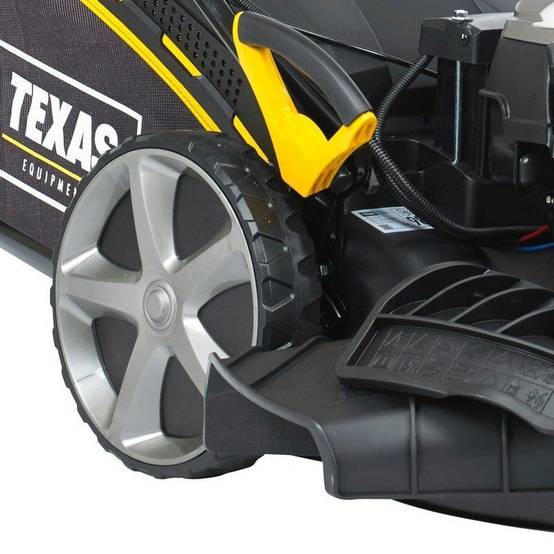 Tondeuse thermique tractée 173 cc 4,3cv démarrage électrique 51cm coupe mulching pack accessoires TEXAS RL515TR/WE - Image 3