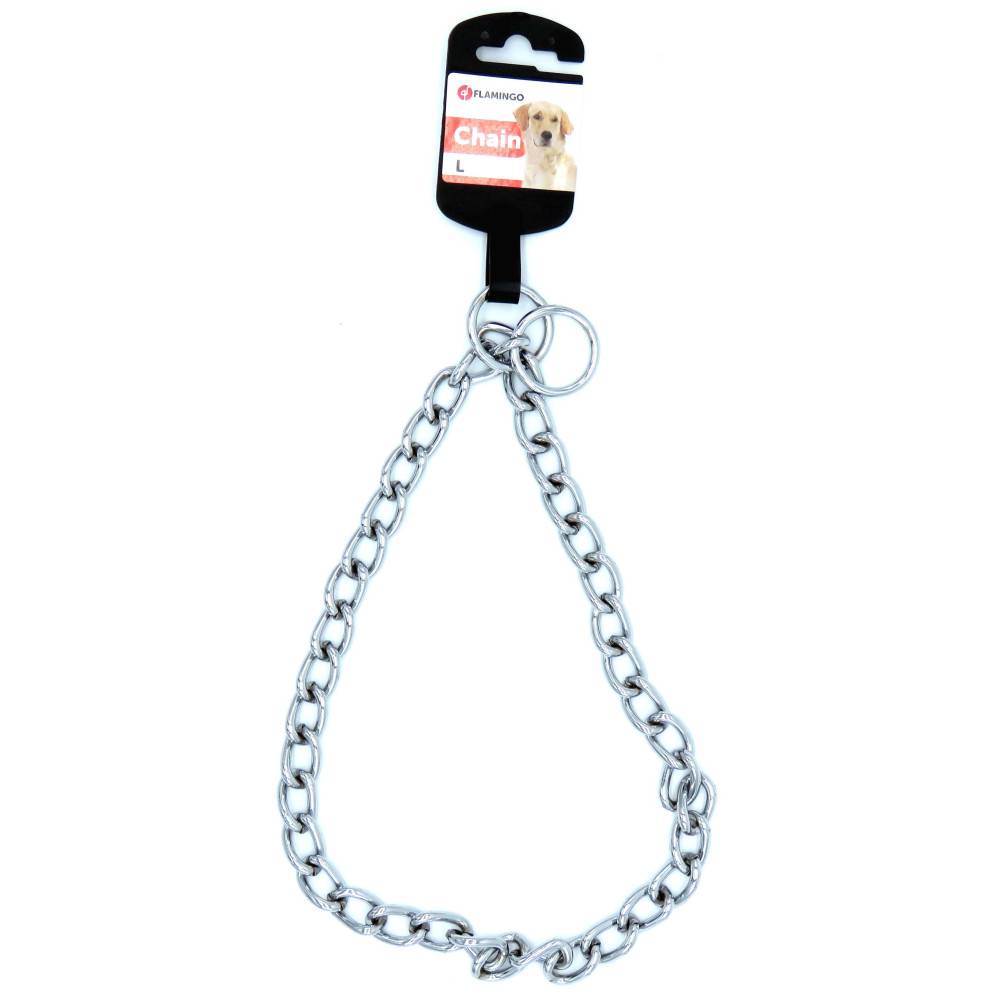 Flamingo - Collier Chaîne maillon 3,5 mm x longueur 55 cm pour Chien - Image 1