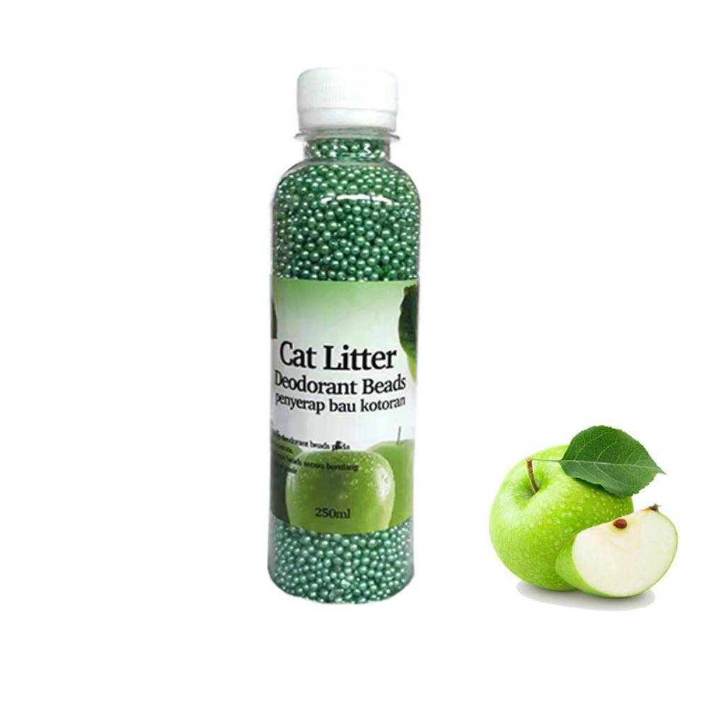 Déodorant-Perles désodorisantes pour litière chat - Charbon actif et parfum citron - Living123 - Image 3