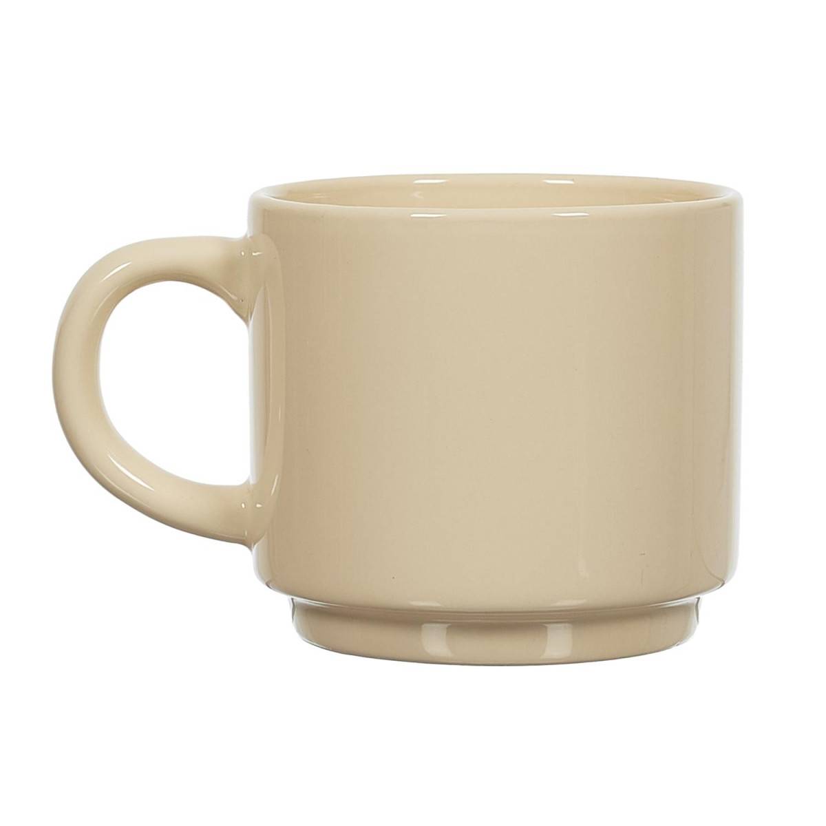 The Home Deco Factory - Lot de 4 Tasses Avec Support "Darin" 22cl Multicolore - Image 4