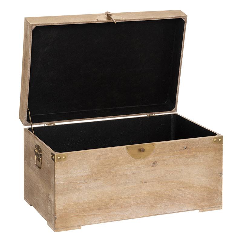 Lot de 3 malles en bois Jil Atmosphera - Image 2