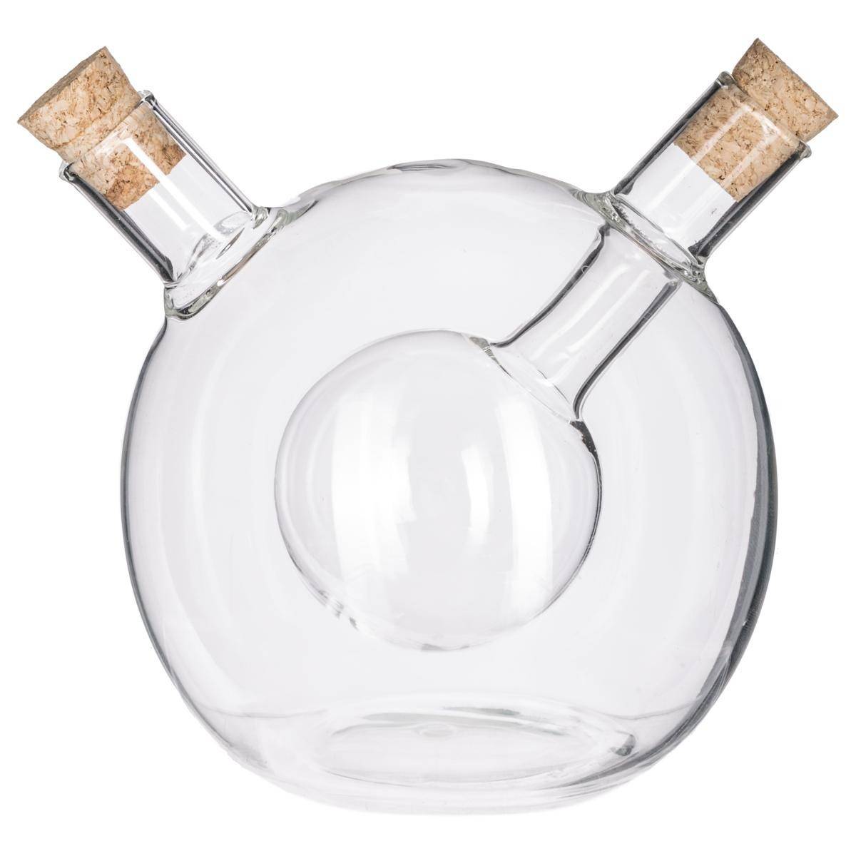 Bouteille Huile & Vinaigre 2 en 1 "Boule" 9cm - Image 1