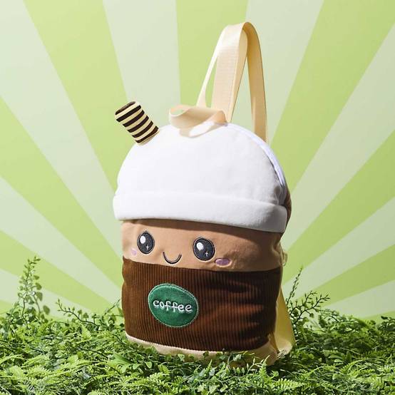 The Concept Factory - Peluche Sac à Dos Bubble Tea "Kawaii" 32cm Marron - Image 3