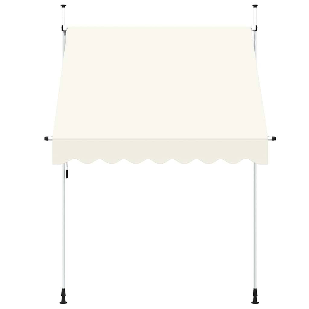 Vidaxl - Auvent manuel rétractable 200 cm Crème vidaXL 143694 - Image 8