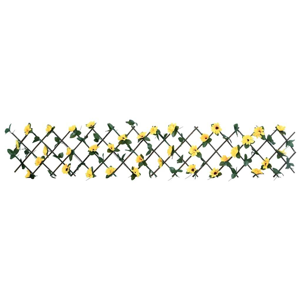 Treillis de lierre artificiel PVC bois jaune 40 x 30 cm, Poids :0.54kg - PANGIVO - Image 3