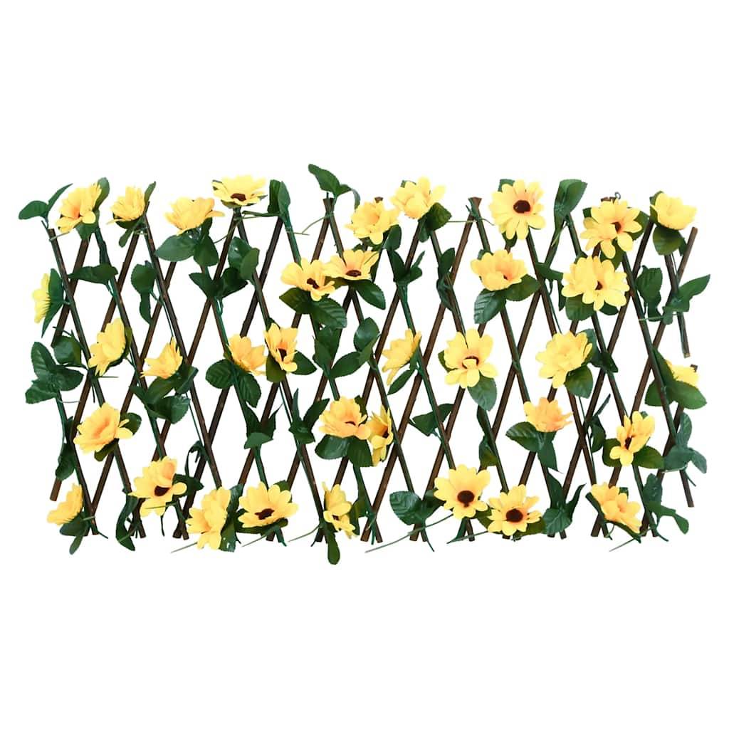 Treillis de lierre artificiel PVC bois jaune 40 x 30 cm, Poids :0.54kg - PANGIVO - Image 2