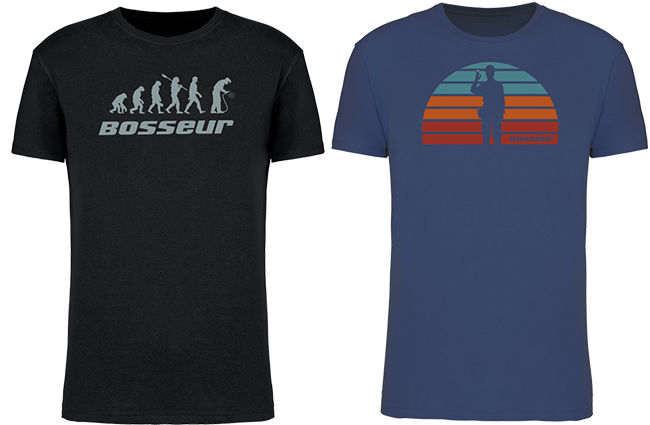 Lot de 2 t-shirt de travail BOSSEUR Evo Noir - 12232-001