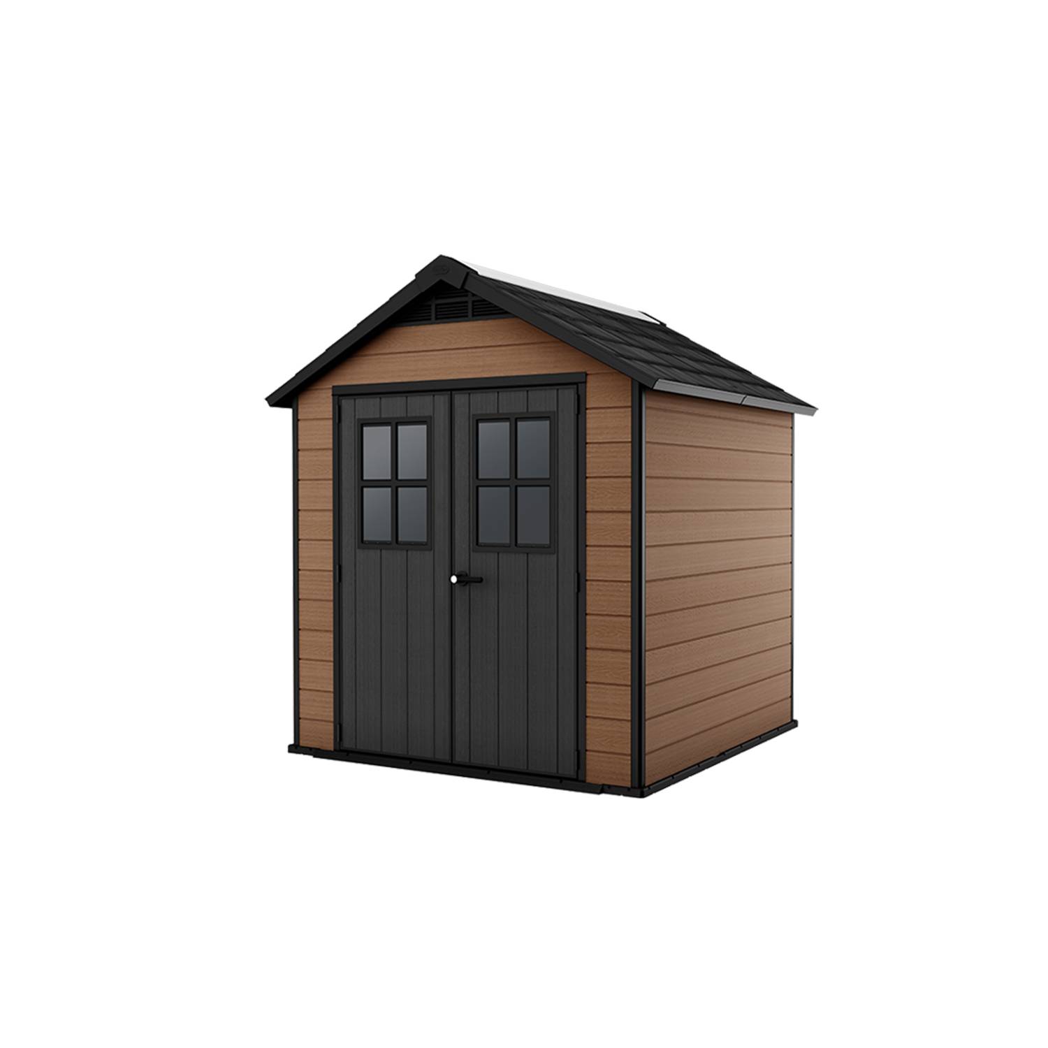 Keter - Abri de jardin Newton 757 - 4,5 m² - marron - KETER - Image 1