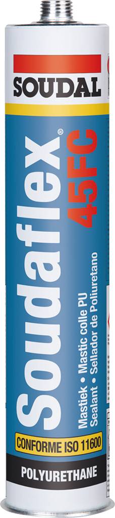 Mastic-colle Soudaflex 45FC noir 300ml - SOUDAL - 120666 - Image 1