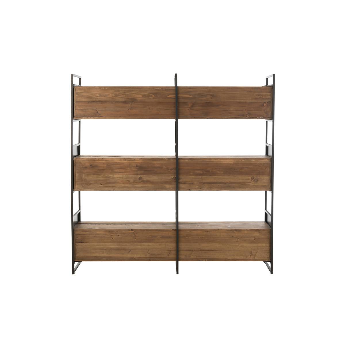 Étagère en Bois "Stanley" 200cm Naturel - Image 3