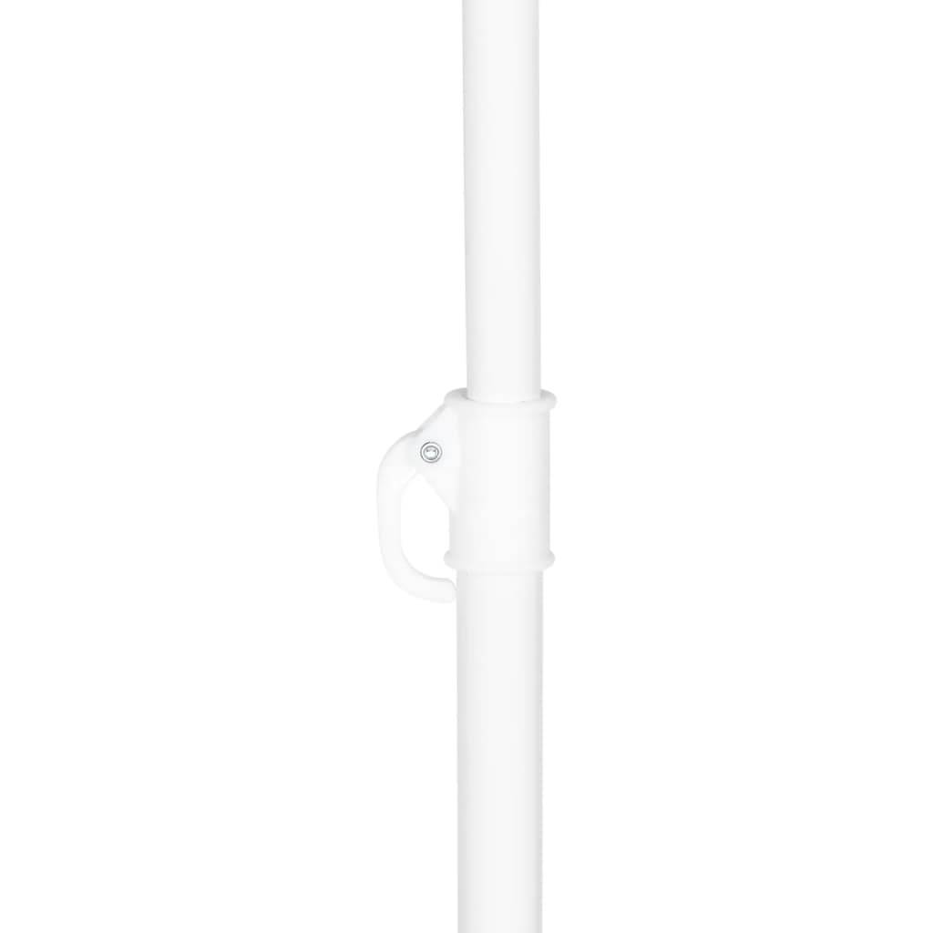 Helloshop26 - Parasol de plage avec parois latérales 215 cm sable - Image 7