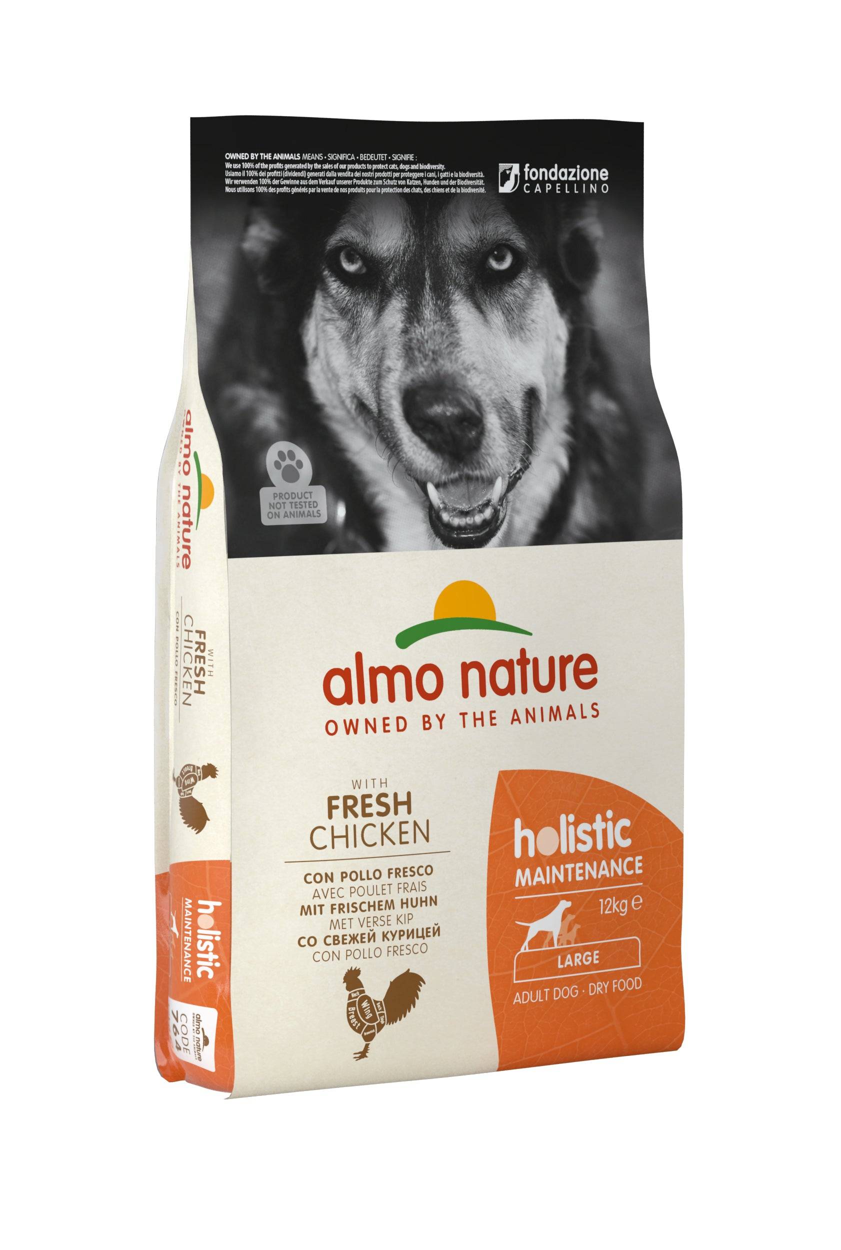 Almo Nature - Almo Nature - Croquettes Holistic Maintenance au Poulet pour Chien de Grande Taille - Image 1
