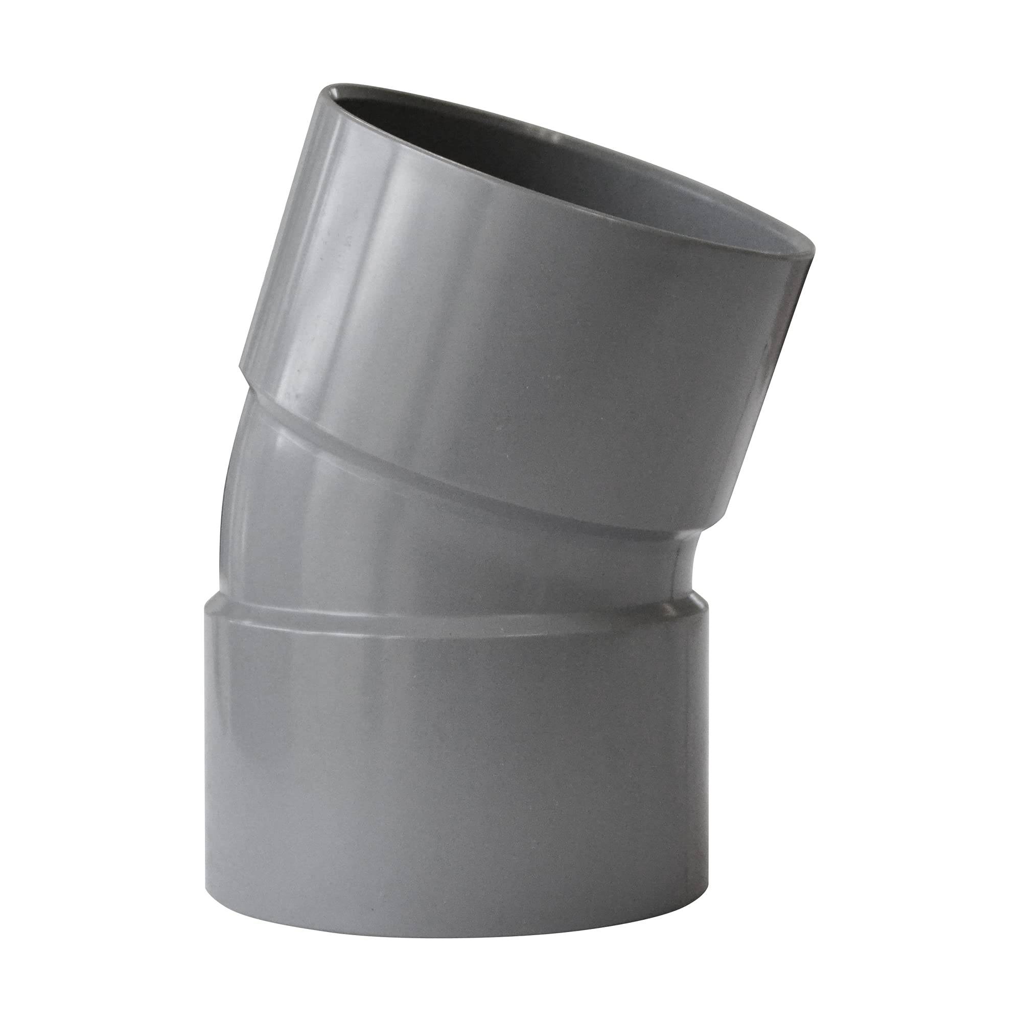 Jardibric - Jardibric - Coude PVC 20° Ø100 Femelle Femelle - Raccord Évacuation Eau - Coude Assainissement Canalisation - Image 1