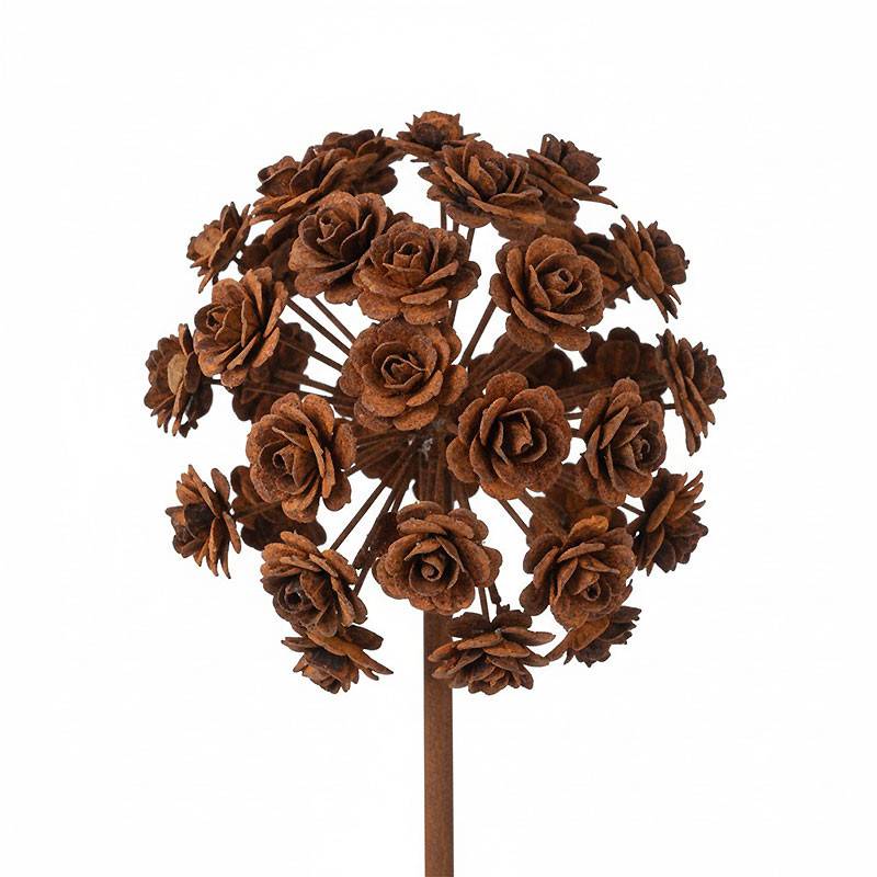 La Grande Prairie - Tuteur bouquet fleuri 15x15x100cm - Image 2