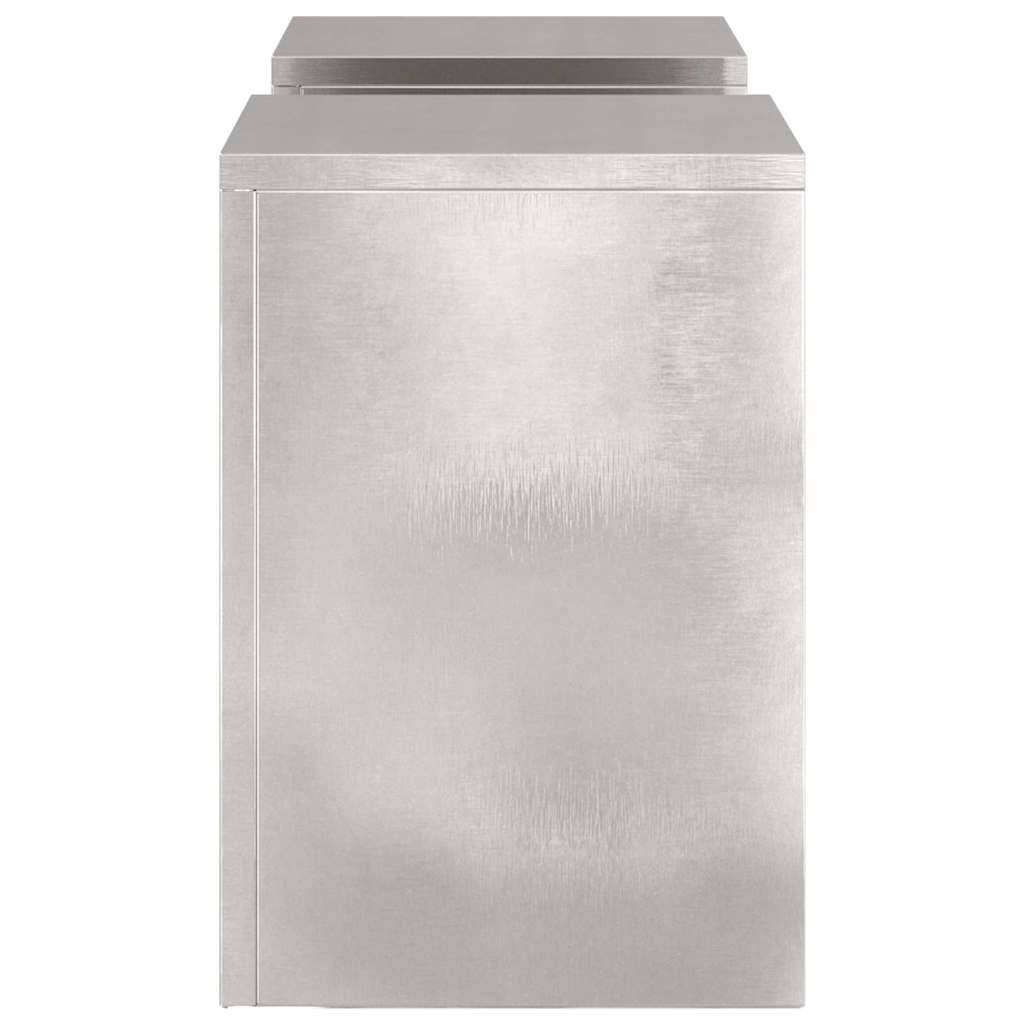 Support plante  Prolenta Argent  24 X 24 X 35 cm  - P95061A - Image 7
