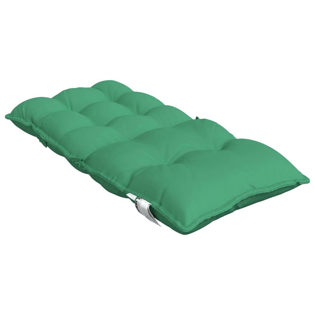 Lot de 6 Coussins Chaise de Jardin Dossier Bas Tissu Oxford Déperlant Vert 100x50x7cm – ComfortXL Outdoor Living - Image 5
