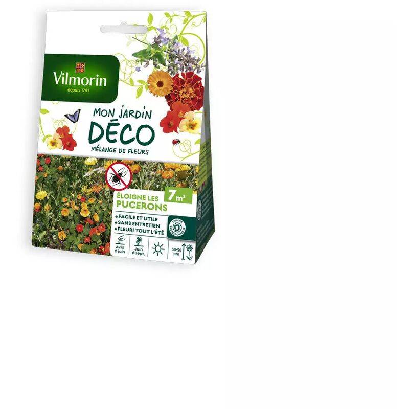 Vilmorin - Vilmorin - Graines de mélange fleurs - Éloigne les Pucerons 7m2