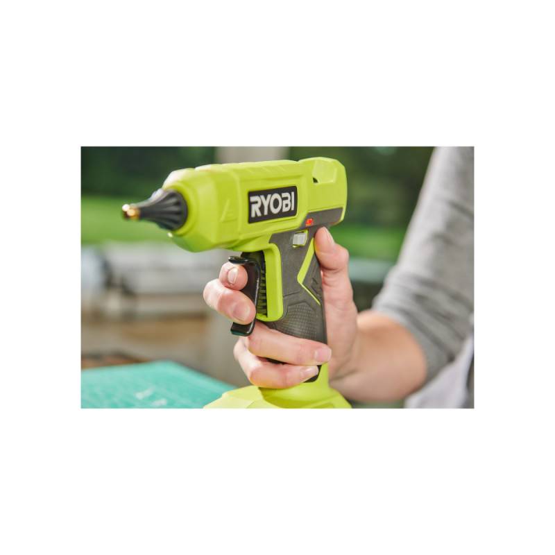 Ryobi - Pistolet à colle RYOBI 18V One+ - Sans batterie ni chargeur - 3 bâtons de colle - RGLU18-0 - Image 3