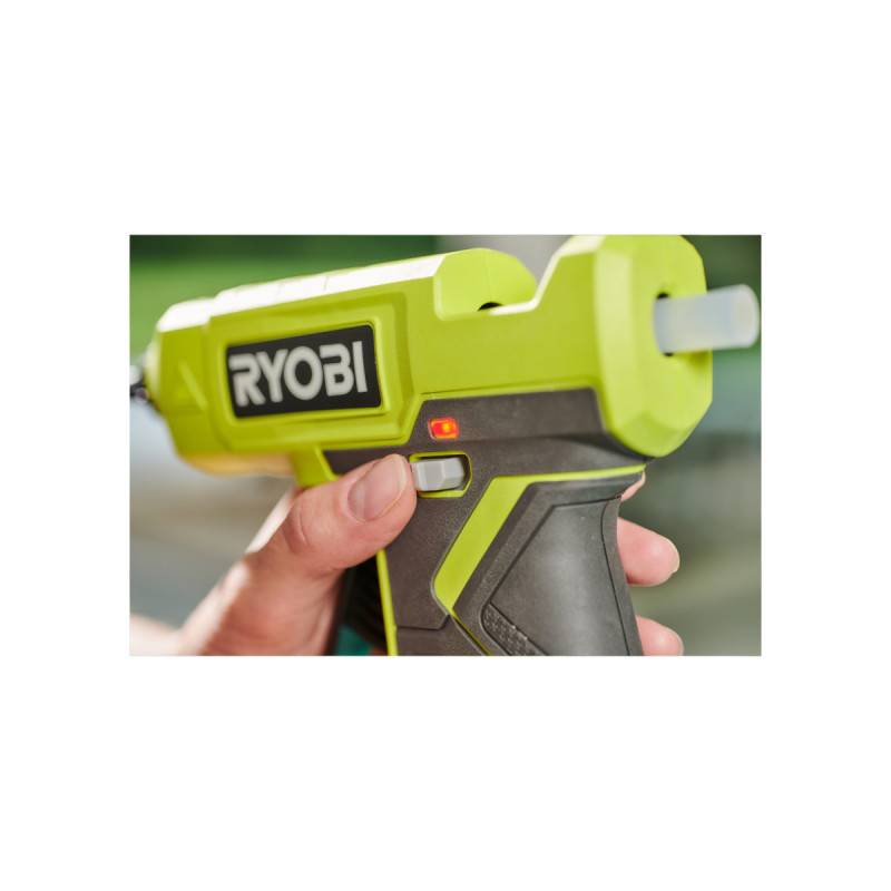 Ryobi - Pistolet à colle RYOBI 18V One+ - Sans batterie ni chargeur - 3 bâtons de colle - RGLU18-0 - Image 2
