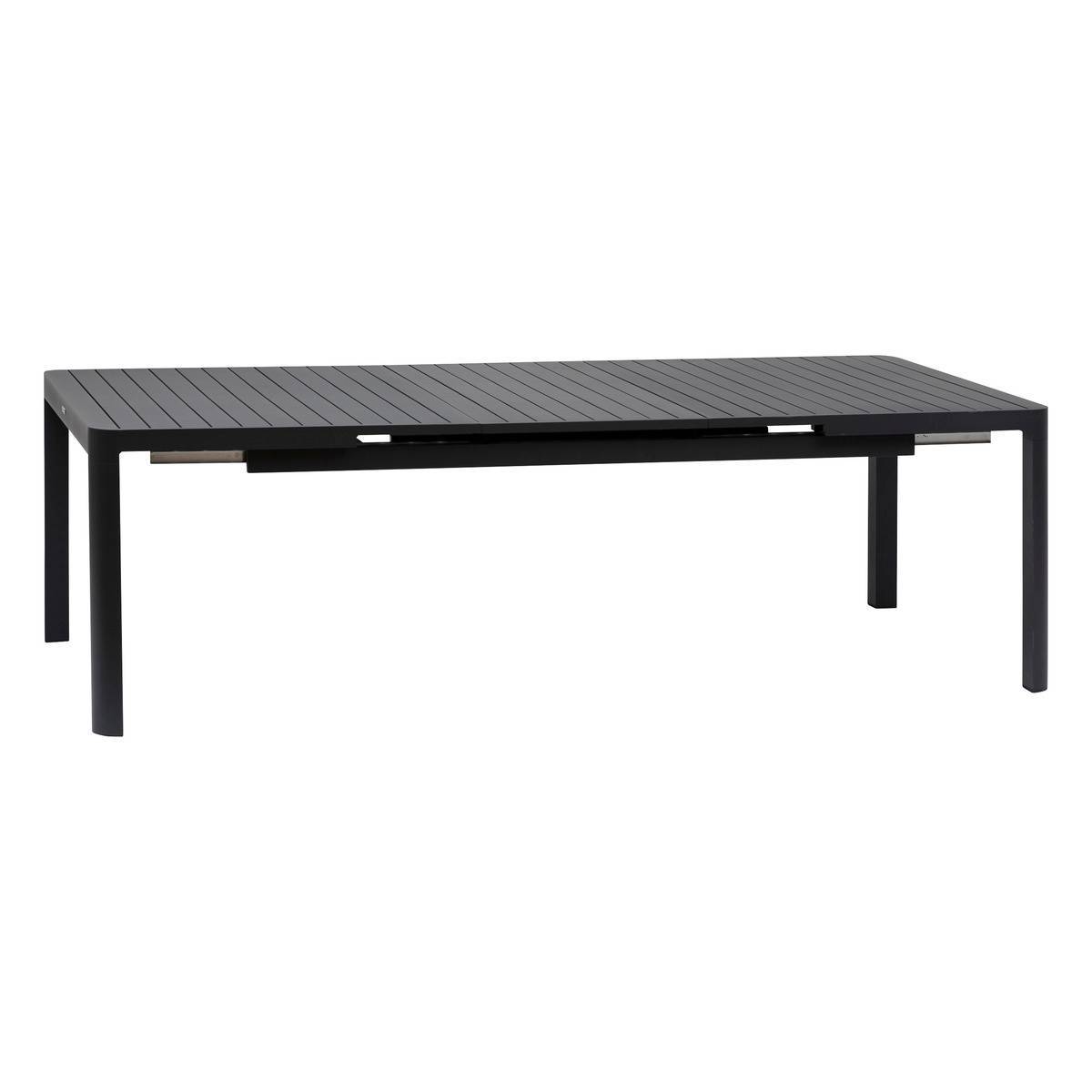 Hesperide - Table de jardin extensible "Paradize" graphite 12 places en aluminium traité époxy Hespéride - Image 2