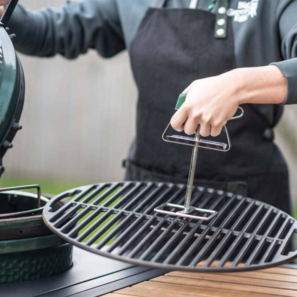 Grille de cuisson pleine kamado Big Green Egg L fonte - Image 1