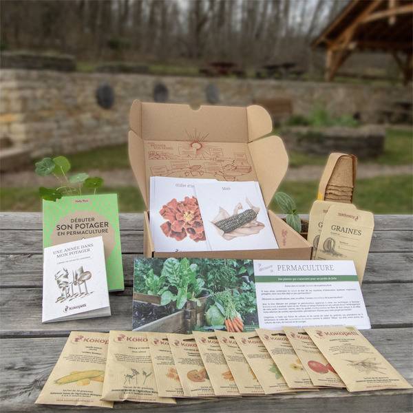 Box de graines bio Permaculture- Association Kokopelli - Image 1