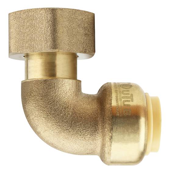 Boutte - Raccord coude Femelle laiton ø16 Toutub - BOUTTÉ - F 20 x 27 mm