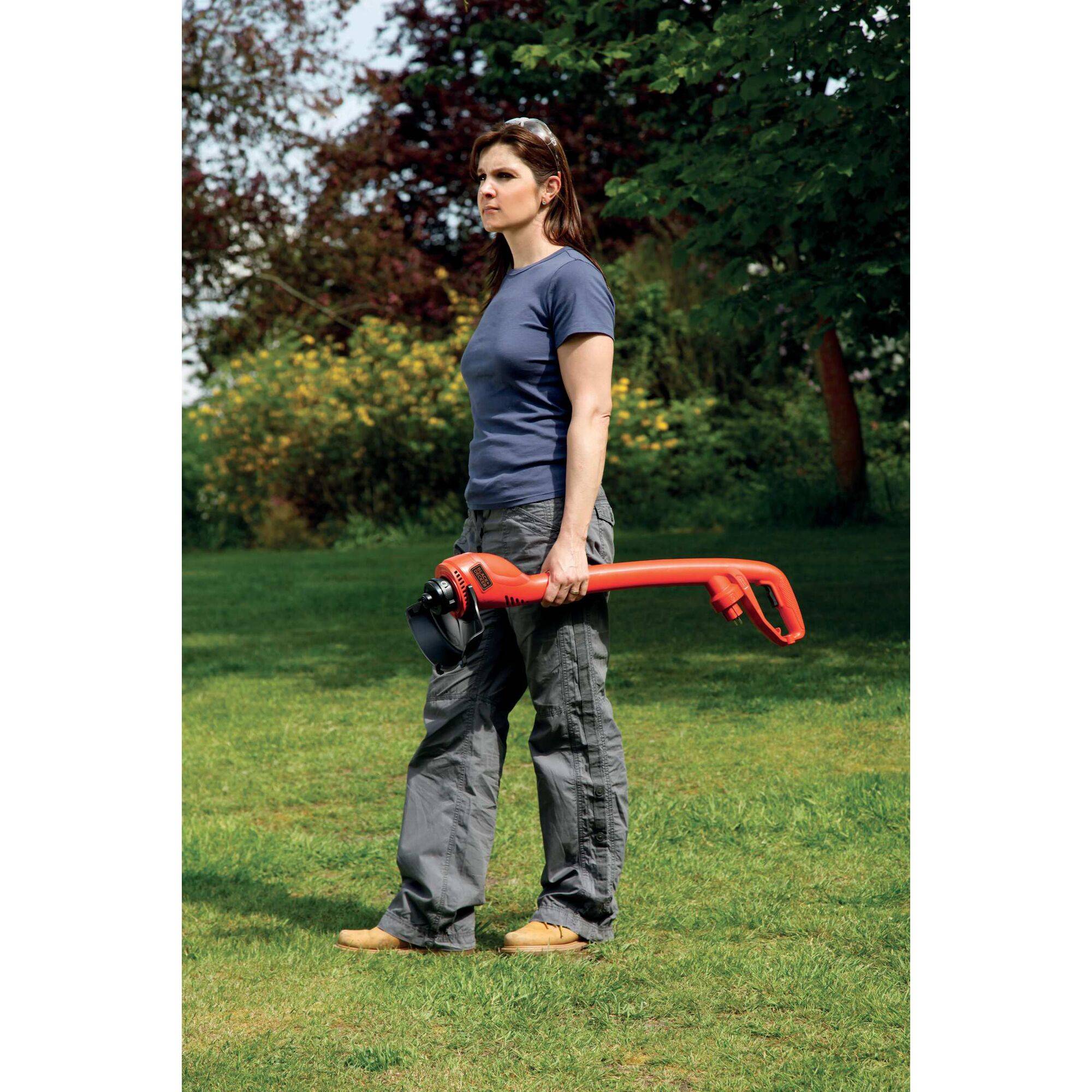Black & Decker - BLACK+DECKER Coupe-Bordure électrique filaire 250W largeur de coupe 23 cm GL250-QS - Image 3