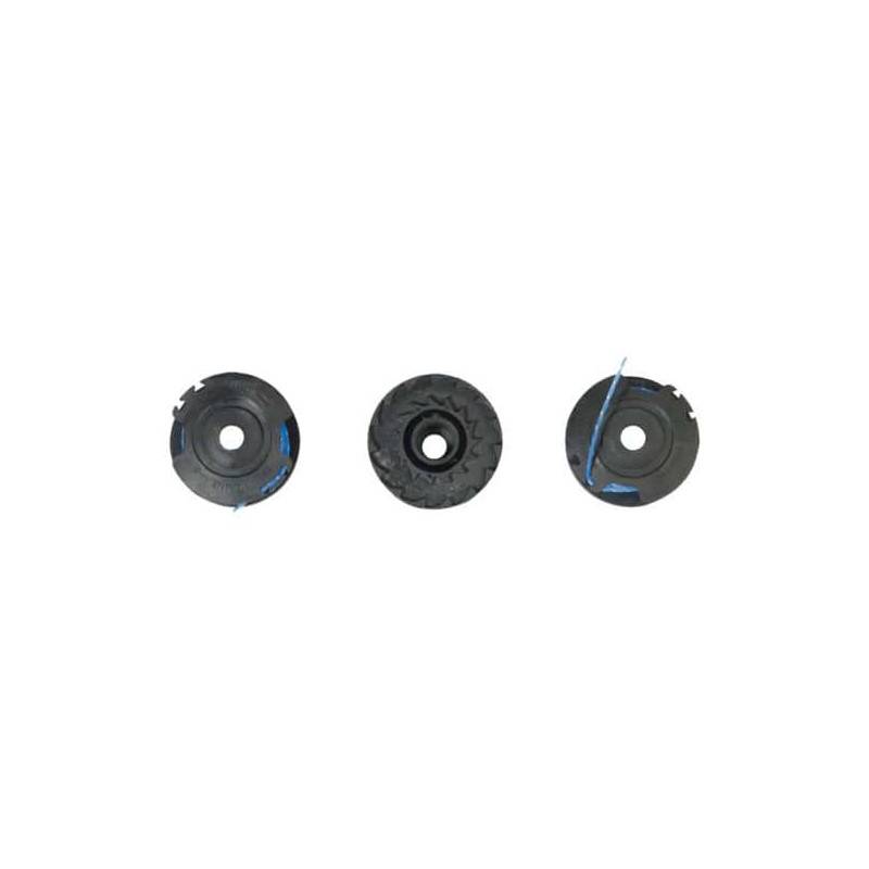 Ryobi - Lot de 3 bobines simple fil RYOBI diamètre 1.6mm x 4.5m RAC125 - Image 1