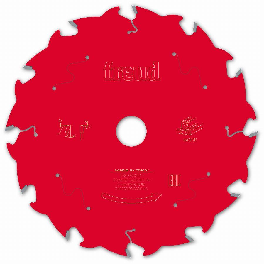 Lame pour scie circulaire portative filaire/sans fil FREUD - Ø165 1,7/1,3 A20 Z12 BA 20° - F03FS10040 -FR07W009H - Image 1