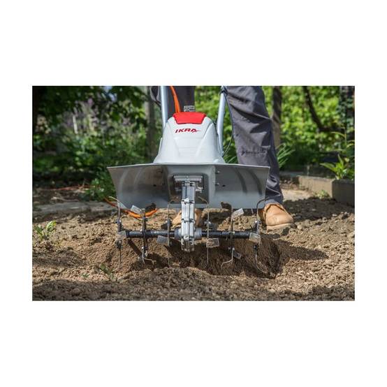Motobineuse électrique 1500W Largeur de travail 17-45cm 6 fraises - Profondeur de travail 23cm Préparation sol jardin IKRA - Image 10