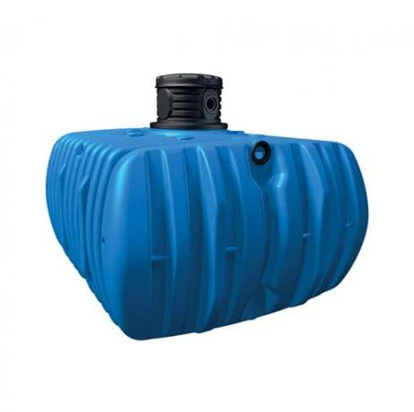 4Rain - Kit cuve à enterrer Habitat Premium FLAT, Contenance 3000 L