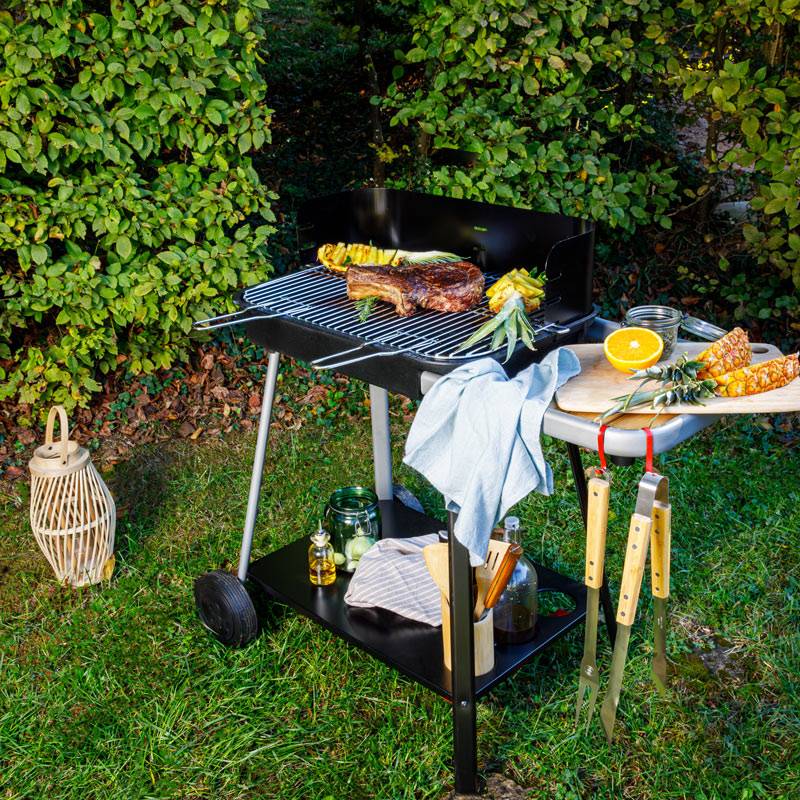 Somagic - Barbecue cuve fonte - SOMAGIC - Métal/Inox - Noir - Image 9