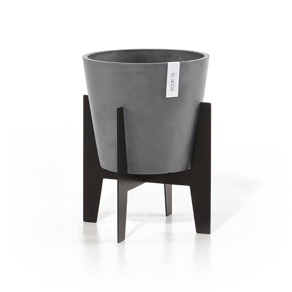Ecopots - Pieds pour pot Stilts 30 Noir - 33 x 33 x H. 31 cm ECOPOTS - Image 3