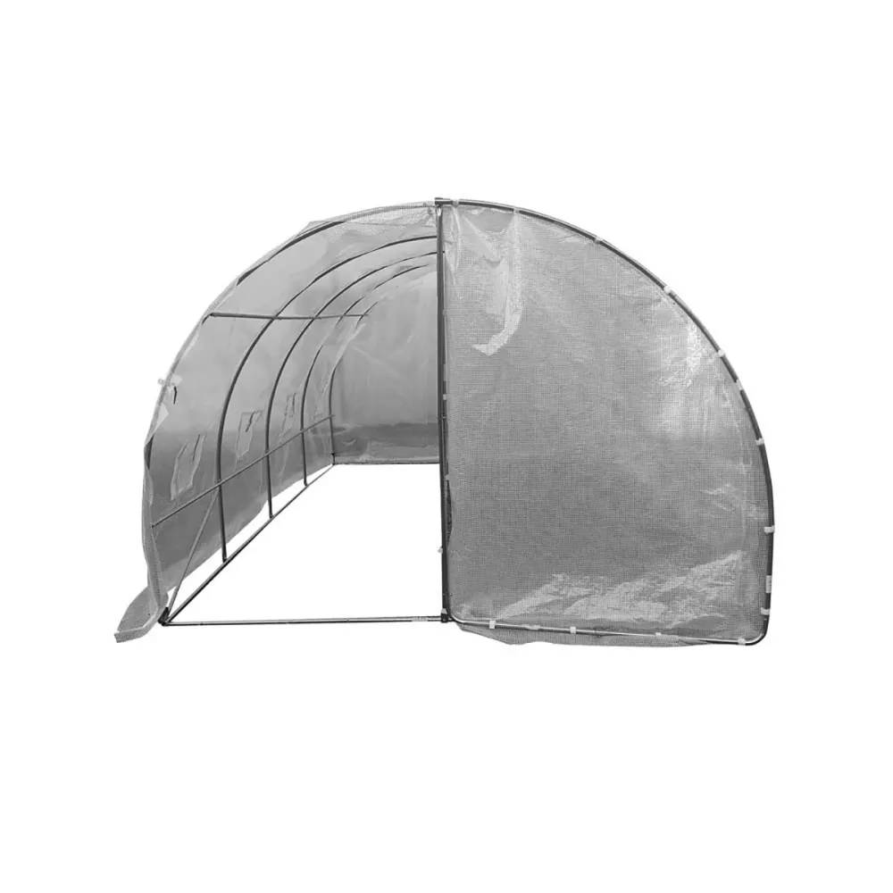 Serre Maraîchère 12m² - Structure Galvanisée avec Housse Anti-UV 140g/m² - Image 2