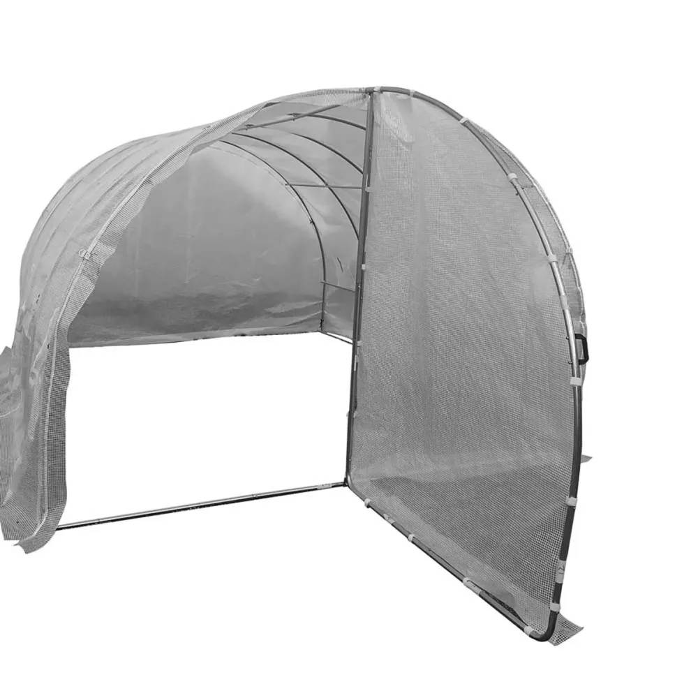 Serre Maraîchère 12m² - Structure Galvanisée avec Housse Anti-UV 140g/m² - Image 5