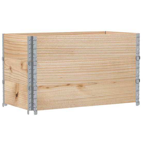Jardinière bois de pin naturel 100 x 50 x 60.5 cm - PANGIVO - Image 5