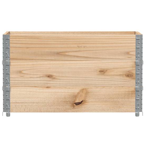Jardinière bois de pin naturel 100 x 50 x 60.5 cm - PANGIVO - Image 3