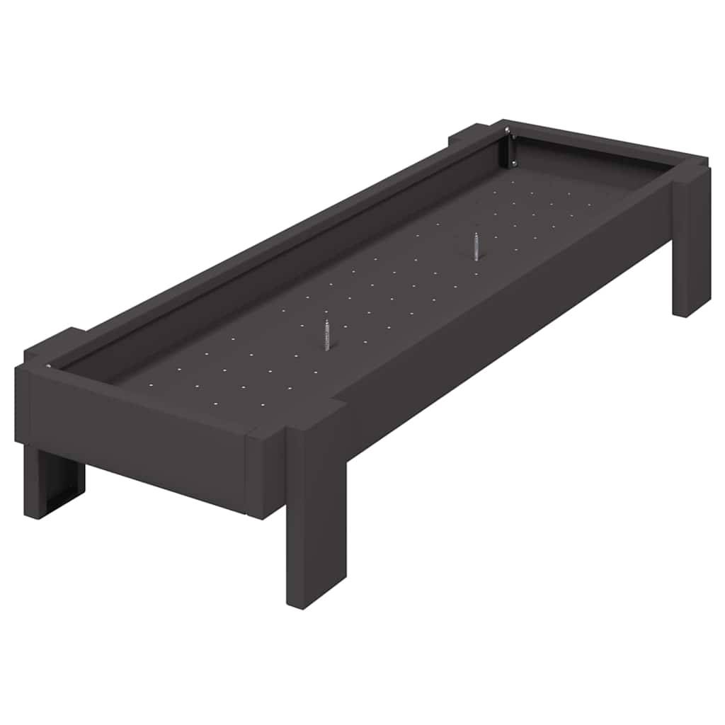 Petit Bac Nourrissage Poule Acier Solide 5kg Noir - ComfortXL Outdoor Living - Image 2