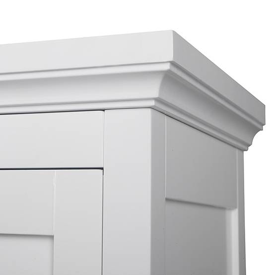 Teamson Home - Armoire d’angle en bois, blanche Teamson Home - Image 7
