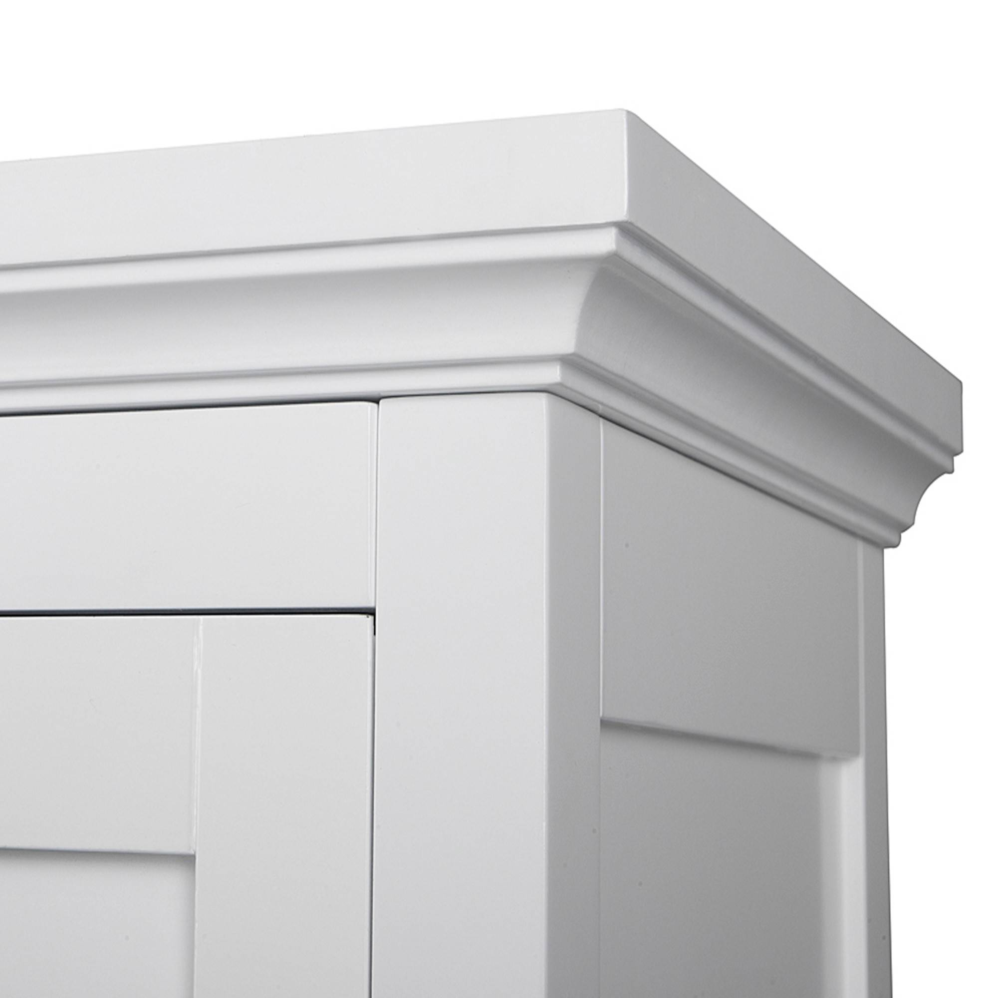 Teamson Home - Armoire d’angle en bois, blanche Teamson Home - Image 7