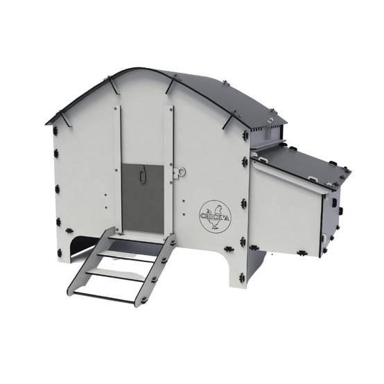 Chick'a - Poulailler Harmony en plastique recyclé pour 6 poules Harmony - Chick'A - Image 1
